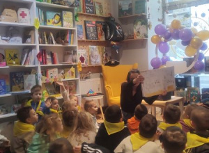 Detektywistyczne zabawy w księgarni "Zaczytana Łódka"